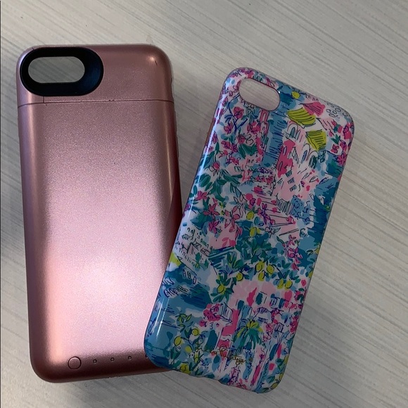 Iphone 8 Mophie and Lily Pulitzer Case Bundle - Picture 1 of 1